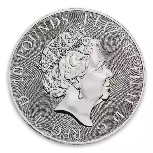 2017 10oz Britain Queen's Beast : The Lion of England (3)