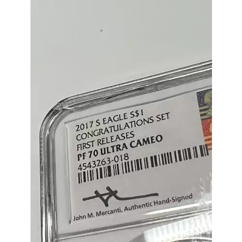 2017 S CONGRATULATIONS SET FIRST RELEASES ULTRA CAMEO- SLAB HAS SLIGHT CRACK  (3)