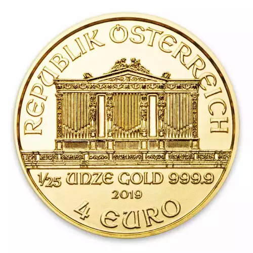 2019 1/25oz Austrian Gold Philharmonic (2)