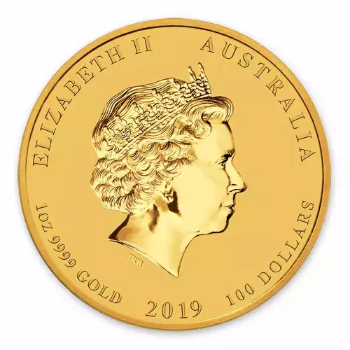 2019 1oz  Australian Perth Mint Gold Lunar Year of the Pig (3)