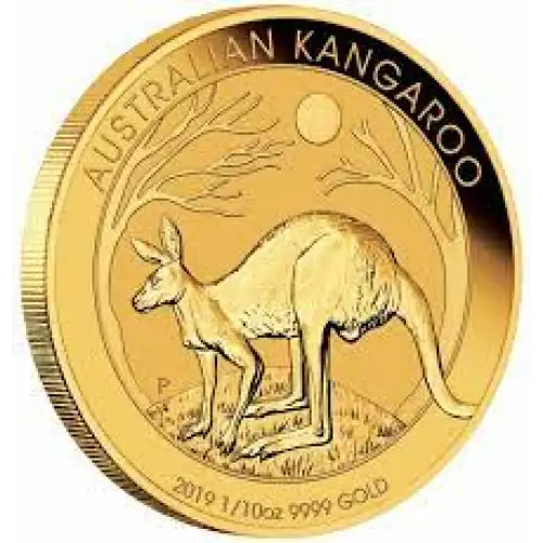 2019 Royal Australian Mint 1/10oz Kangaroo (2)
