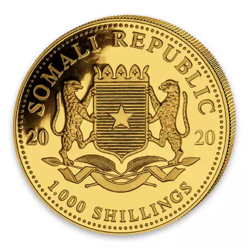 2020 1oz Somalia Gold Elephant Coin (3)