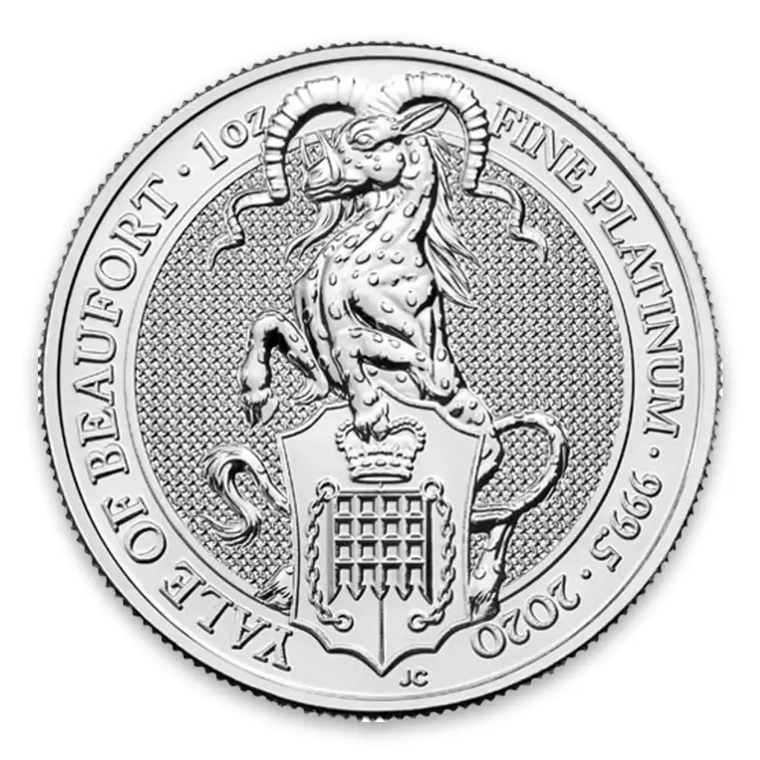 2020 Great Britain 1 oz Platinum Queen's Beasts The Yale of Beaufort (2)
