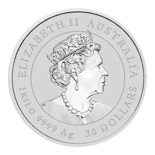2021 1kg Australian Perth Mint Silver Lunar: Year of the Ox (3)