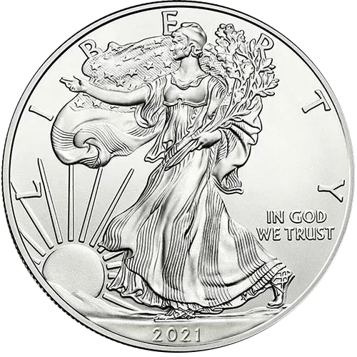 2021 1oz American Silver Eagle - Type 2 Reverse (3)