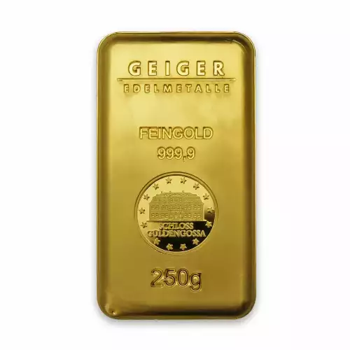 250g Schloss Güldengossa Security Line Gold Bar (2)