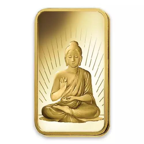 50g PAMP Gold Bar - Buddha (2)