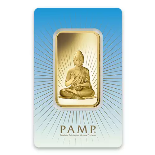 50g PAMP Gold Bar - Buddha (3)