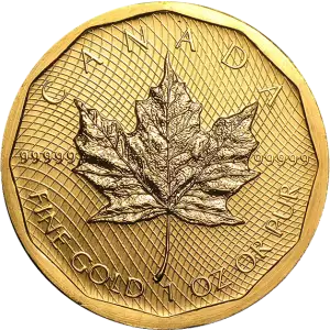 Any Year 1oz Canadian Gold Maple Leaf - 99999 (2)