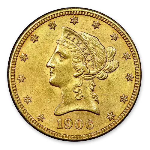 Liberty Head $10 (1838 - 1907) - MS+
