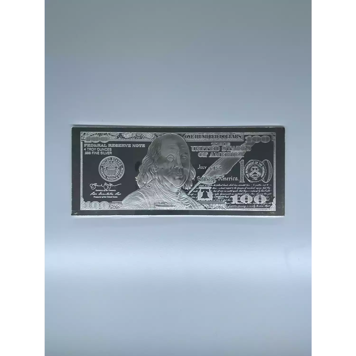 Silver $100 Federal Reserve Note