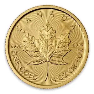 2018 1/4oz Canadian Gold Maple Leaf (2)