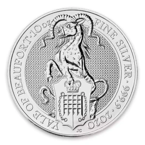 2020 10oz Britain Queen's Beast : The Yale of Beaufort (2)