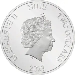 Looney Tunes - 2023 1oz Year of the Rabbit Bug Bunny Silver Çoin (2)