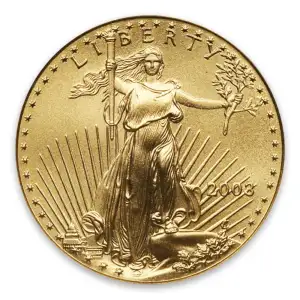 2003 1/4oz American Gold Eagle (2)