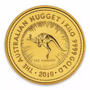 2010 1kg Bullion Nugget / Kangaroo Coin (2)