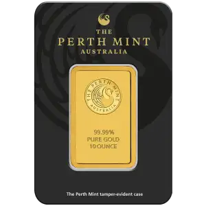 10 oz Gold  Perth Mint Gold Bar (2)
