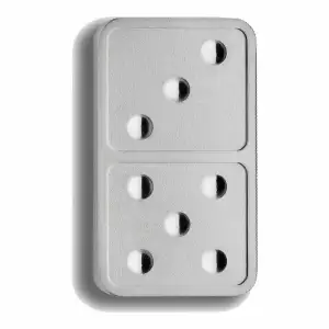 100g Baird & Co Silver Minted Domino (2)