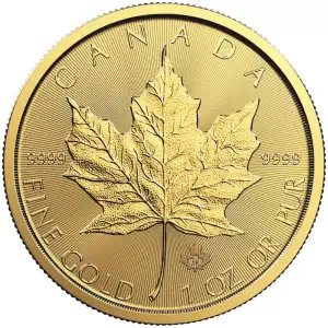 2018 1oz Canadian Gold Maple Leaf (2)