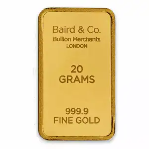 20g Baird & Co Minted Gold Bar (2)