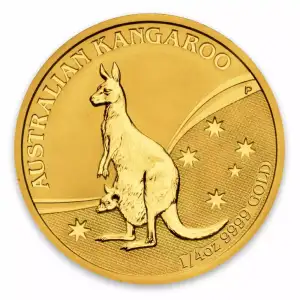2009 1/4oz Bullion Kangaroo Coin (3)